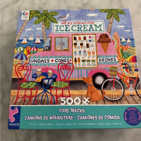 500 Puzzle Ice Cream Truck or Trade :) - Picture 2 of 2